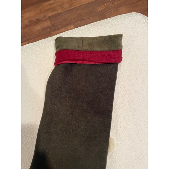 Santa Claus Christmas Stocking Decorative Holiday Fireplace Mantel Decor - Picture 5 of 7